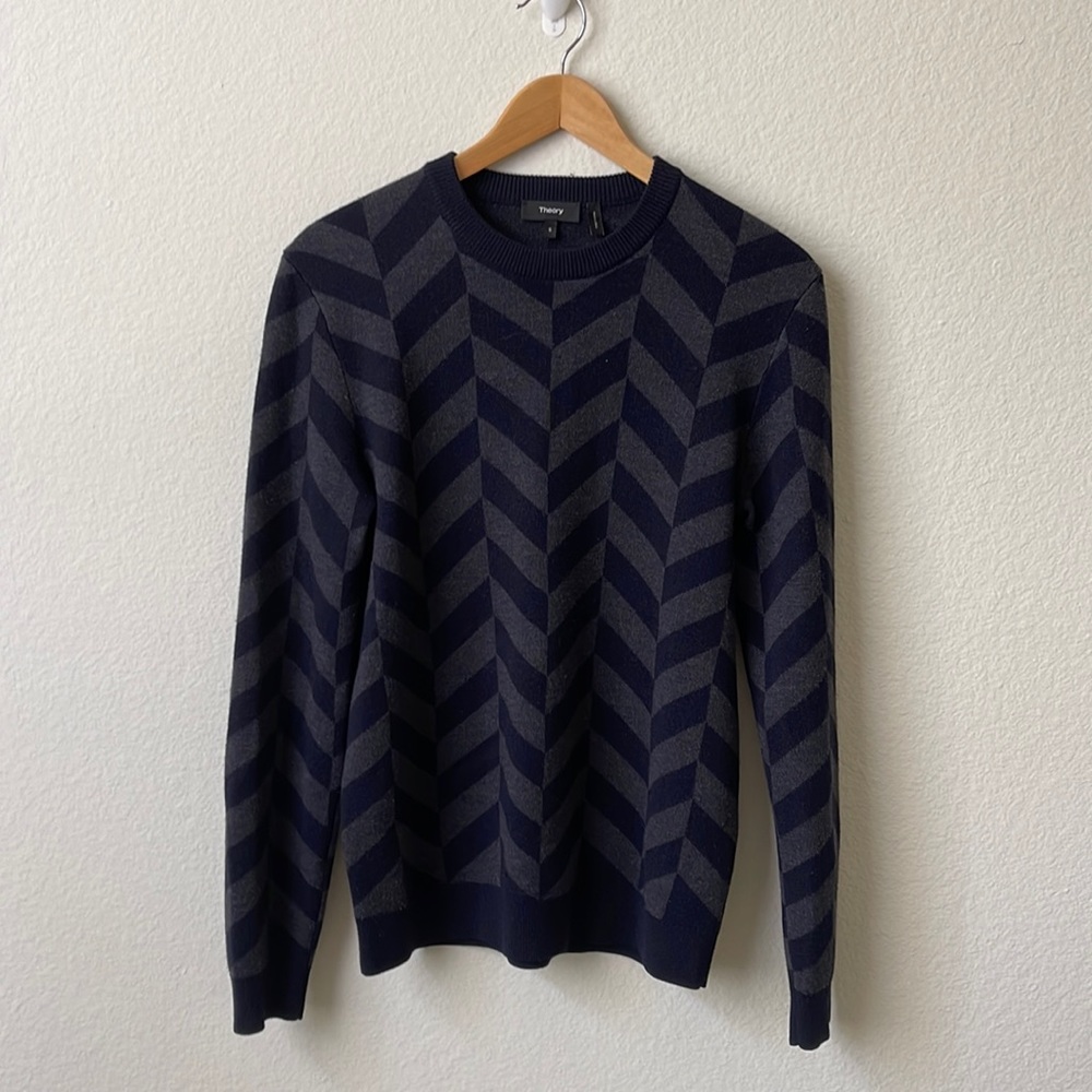Theory Herringbone Sweater